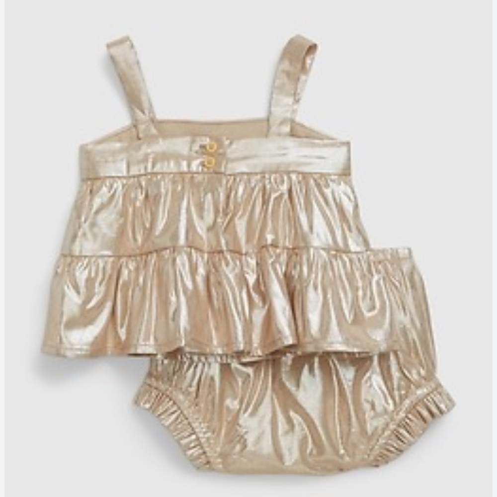 Baby Metallic Outfit Set - Picture 2 of 3